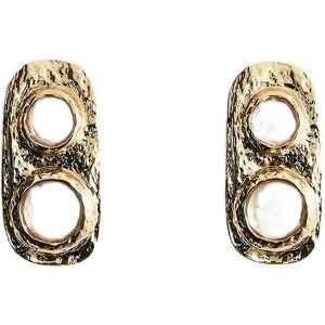Mango Combined Textured Earrings ONE SIZE Gold ONE SIZE Mango Combined Textured Earrings ONE SIZE Gold ONE SIZE