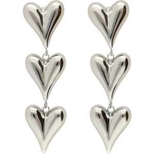 My Jewellery Earrings 3 Hearts ONE SIZE Silver ONE SIZE My Jewellery Earrings 3 Hearts ONE SIZE Silver ONE SIZE