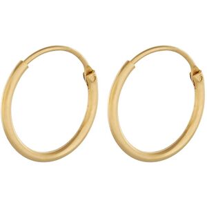 Pernille Corydon Tiny Plain Hoops ONE SIZE Gold ONE SIZE Pernille Corydon Tiny Plain Hoops ONE SIZE Gold ONE SIZE