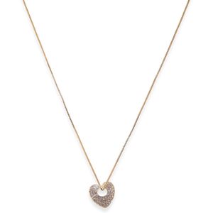 Pilgrim Dune Heart Necklace Gold-Plated ONE SIZE Gold ONE SIZE Pilgrim Dune Heart Necklace Gold-Plated ONE SIZE Gold ONE SIZE