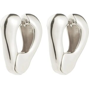 Pilgrim Free Earrings Silver-Plated ONE SIZE Silver ONE SIZE Pilgrim Free Earrings Silver-Plated ONE SIZE Silver ONE SIZE