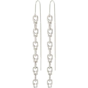Pilgrim Live Recycled Chain Earrings ONE SIZE Silver ONE SIZE Pilgrim Live Recycled Chain Earrings ONE SIZE Silver ONE SIZE