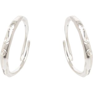 Pilgrim Fire Ring 2-In-1 Set, Silver-Plated ONE SIZE Silver ONE SIZE Pilgrim Fire Ring 2-In-1 Set, Silver-Plated ONE SIZE Silver ONE SIZE