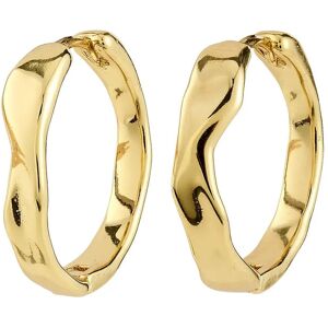 Pilgrim Ember Hoop Earrings Gold-Plated ONE SIZE Gold ONE SIZE Pilgrim Ember Hoop Earrings Gold-Plated ONE SIZE Gold ONE SIZE