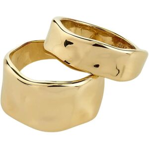 Pilgrim Ember Rings 2-In-1 Set, Gold-Plated ONE SIZE Gold ONE SIZE Pilgrim Ember Rings 2-In-1 Set, Gold-Plated ONE SIZE Gold ONE SIZE