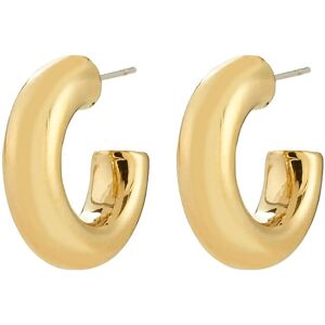 Pilgrim Phase Small Hoops Gold-Plated ONE SIZE Gold ONE SIZE Pilgrim Phase Small Hoops Gold-Plated ONE SIZE Gold ONE SIZE