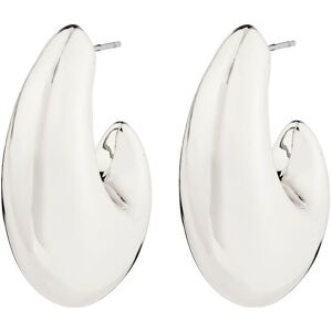 Pilgrim Rory Earrings Silver-Plated ONE SIZE Silver ONE SIZE Pilgrim Rory Earrings Silver-Plated ONE SIZE Silver ONE SIZE