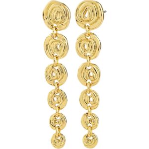 Pilgrim Air Earrings Gold-Plated ONE SIZE Gold ONE SIZE Pilgrim Air Earrings Gold-Plated ONE SIZE Gold ONE SIZE
