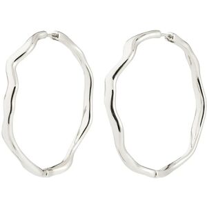 Pilgrim Larkin Earrings Silver-Plated ONE SIZE Silver ONE SIZE Pilgrim Larkin Earrings Silver-Plated ONE SIZE Silver ONE SIZE