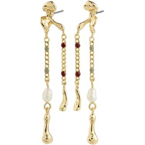 Pilgrim Reggie Earrings Gold-Plated ONE SIZE Gold ONE SIZE Pilgrim Reggie Earrings Gold-Plated ONE SIZE Gold ONE SIZE