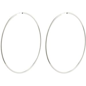 Pilgrim April Mega Hoop Earrings Silver-Plated ONE SIZE Silver ONE SIZE Pilgrim April Mega Hoop Earrings Silver-Plated ONE SIZE Silver ONE SIZE