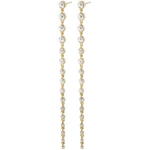 Pilgrim Reagan Crystal Earrings Gold-Plated ONE SIZE Gold ONE SIZE Pilgrim Reagan Crystal Earrings Gold-Plated ONE SIZE Gold ONE SIZE