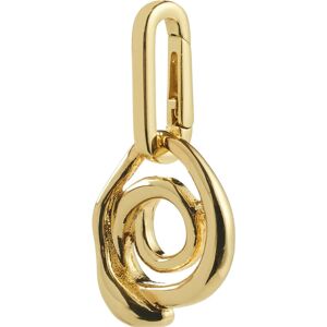 Pilgrim Charm Curl Pendant ONE SIZE Gold ONE SIZE Pilgrim Charm Curl Pendant ONE SIZE Gold ONE SIZE