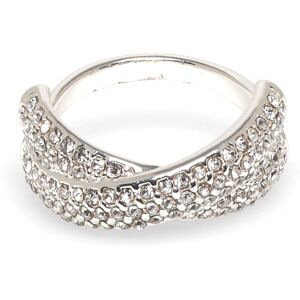 Pilgrim Edtli Crystal Ring Silver-Plated ONE SIZE Silver ONE SIZE Pilgrim Edtli Crystal Ring Silver-Plated ONE SIZE Silver ONE SIZE