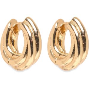 Pilgrim Edea Chunky Huggie Hoops Gold-Plated ONE SIZE Gold ONE SIZE Pilgrim Edea Chunky Huggie Hoops Gold-Plated ONE SIZE Gold ONE SIZE