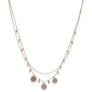 Pilgrim Veronica Coins & Crystal Necklace Gold-Plated ONE SIZE Gold ONE SIZE Pilgrim Veronica Coins & Crystal Necklace Gold-Plated ONE SIZE Gold ONE SIZE