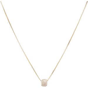 Pilgrim Shea Crystal Pendant Necklace Gold-Plated ONE SIZE Gold ONE SIZE Pilgrim Shea Crystal Pendant Necklace Gold-Plated ONE SIZE Gold ONE SIZE
