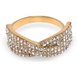 Pilgrim Shea Crystal Ring Gold-Plated ONE SIZE Gold ONE SIZE Pilgrim Shea Crystal Ring Gold-Plated ONE SIZE Gold ONE SIZE