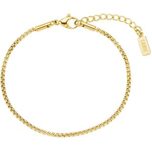Samie Basic Chain Bracelet ONE SIZE Gold ONE SIZE Samie Basic Chain Bracelet ONE SIZE Gold ONE SIZE