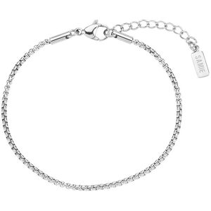 Samie Basic Chain Bracelet ONE SIZE Silver ONE SIZE Samie Basic Chain Bracelet ONE SIZE Silver ONE SIZE