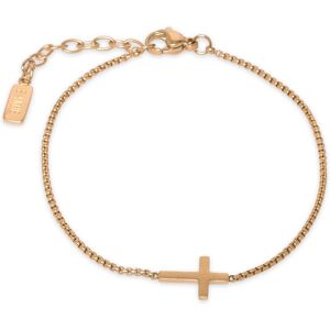 Samie Cross - Bracelet Gold-Plated Steel ONE SIZE Gold ONE SIZE Samie Cross - Bracelet Gold-Plated Steel ONE SIZE Gold ONE SIZE