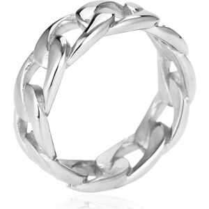 Samie Panzer Ring 58 Silver 58 Samie Panzer Ring 58 Silver 58
