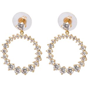 SNÖ of Sweden Trinnie Round Pendant Ear G/Clear - Onesize ONE SIZE Gold ONE SIZE SNÖ of Sweden Trinnie Round Pendant Ear G/Clear - Onesize ONE SIZE Gold ONE SIZE