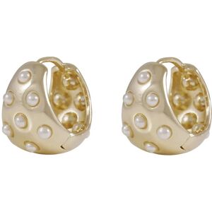 SNÖ of Sweden Soap Pearl Oval Ring Ear G/White - Onesize ONE SIZE Gold ONE SIZE SNÖ of Sweden Soap Pearl Oval Ring Ear G/White - Onesize ONE SIZE Gold ONE SIZE