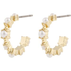 SNÖ of Sweden Lucy Oval Ear G/White - Onesize ONE SIZE Gold ONE SIZE SNÖ of Sweden Lucy Oval Ear G/White - Onesize ONE SIZE Gold ONE SIZE