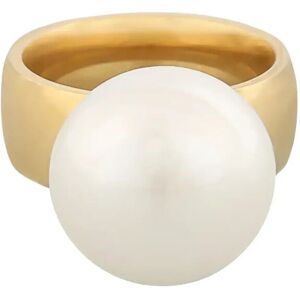 SNÖ of Sweden Rio Big Pearl Ring G/White - M M Gold M SNÖ of Sweden Rio Big Pearl Ring G/White - M M Gold M