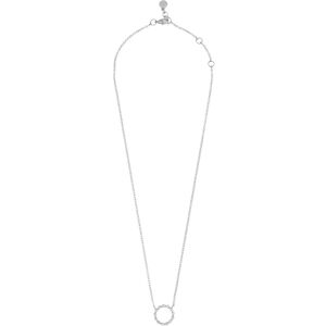 SNÖ of Sweden Sprinkles Circle Pendant Neck 45 S/Clear - 45 Cm ONE SIZE 45 cm Silver ONE SIZE 45 cm SNÖ of Sweden Sprinkles Circle Pendant Neck 45 S/Clear - 45 Cm ONE SIZE 45 cm Silver ONE SIZE 45 cm