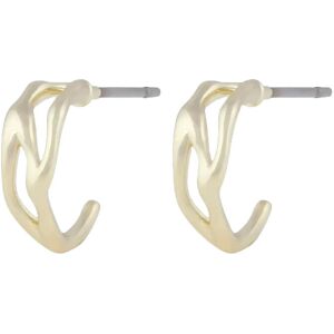 SNÖ of Sweden Wave Small Pattern Ear ONE SIZE Gold ONE SIZE SNÖ of Sweden Wave Small Pattern Ear ONE SIZE Gold ONE SIZE