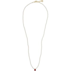 SNÖ of Sweden Noctelle Pearl Neck 42 G/Red - 42 Cm 42 CM Red 42 CM SNÖ of Sweden Noctelle Pearl Neck 42 G/Red - 42 Cm 42 CM Red 42 CM