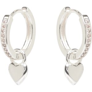 SNÖ of Sweden Cute Crystal Pendant Ear S/Clear-Onesize ONE SIZE Silver ONE SIZE SNÖ of Sweden Cute Crystal Pendant Ear S/Clear-Onesize ONE SIZE Silver ONE SIZE