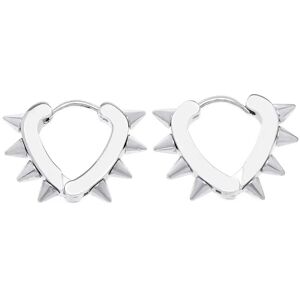 Timi of Sweden Nike - Spike Hoop Earrings Stainless Steel ONE SIZE Silver ONE SIZE Timi of Sweden Nike - Spike Hoop Earrings Stainless Steel ONE SIZE Silver ONE SIZE