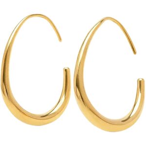 Timi of Sweden Vilhelmina - Adjustable Hoop Earrings Stainless St ONE SIZE Gold ONE SIZE Timi of Sweden Vilhelmina - Adjustable Hoop Earrings Stainless St ONE SIZE Gold ONE SIZE