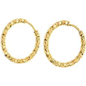 Timi of Sweden Torun - Hoop Earrings 20Mm Stainless Steel ONE SIZE Gold ONE SIZE Timi of Sweden Torun - Hoop Earrings 20Mm Stainless Steel ONE SIZE Gold ONE SIZE