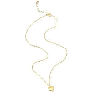 Timi of Sweden Bellamy - Heart Necklace Stainless Steel ONE SIZE 38 cm Gold ONE SIZE 38 cm Timi of Sweden Bellamy - Heart Necklace Stainless Steel ONE SIZE 38 cm Gold ONE SIZE 38 cm