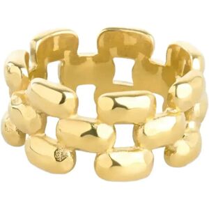Timi of Sweden Elira - Chunky Ring Stainless Steel 55 Gold 55 Timi of Sweden Elira - Chunky Ring Stainless Steel 55 Gold 55
