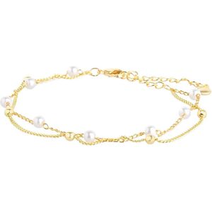 Timi of Sweden Lo - Layered Chain Bracelet Stainless Steel ONE SIZE 17 cm Gold ONE SIZE 17 cm Timi of Sweden Lo - Layered Chain Bracelet Stainless Steel ONE SIZE 17 cm Gold ONE SIZE 17 cm