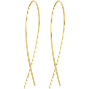 Timi of Sweden Zephyr - Wire Loop Earrings Stainless Steel ONE SIZE Gold ONE SIZE Timi of Sweden Zephyr - Wire Loop Earrings Stainless Steel ONE SIZE Gold ONE SIZE