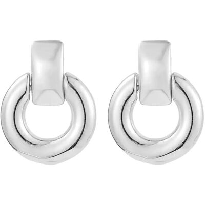 Bud To Rose Studio Earring Silver ONE SIZE Silver ONE SIZE Bud To Rose Studio Earring Silver ONE SIZE Silver ONE SIZE