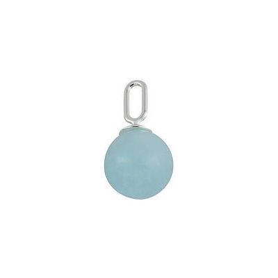 Design Letters Stone Drop Charm 8 Mm Silver 8 mm Blue 8 mm Design Letters Stone Drop Charm 8 Mm Silver 8 mm Blue 8 mm