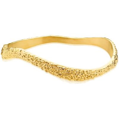 Sistie Wavy - Bracelet Gold-Plated ONE SIZE Gold ONE SIZE Sistie Wavy - Bracelet Gold-Plated ONE SIZE Gold ONE SIZE