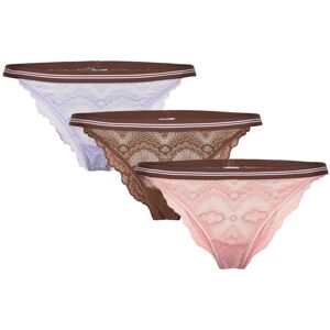 Becksöndergaard Wave Lace Ray Tanga 3 Pack L Pink L Becksöndergaard Wave Lace Ray Tanga 3 Pack L Pink L