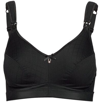 Abecita Leonarda Soft Maternity Bra F x 75 Black F x 75 Abecita Leonarda Soft Maternity Bra F x 75 Black F x 75
