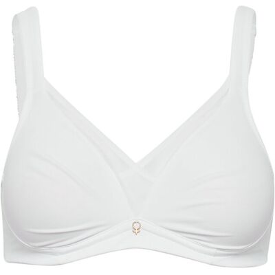 Abecita Angel Soft Bra Moulded Cups F x 95 White F x 95 Abecita Angel Soft Bra Moulded Cups F x 95 White F x 95