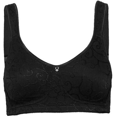 Abecita Agnes Prosthetic Soft Bra Moulded D x 85 Black D x 85 Abecita Agnes Prosthetic Soft Bra Moulded D x 85 Black D x 85