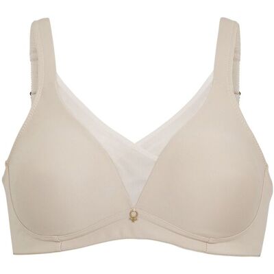 Abecita Angel Soft Bra Coolmax F x 90 Beige F x 90 Abecita Angel Soft Bra Coolmax F x 90 Beige F x 90
