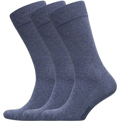 Amanda Christensen True Ankle Sock 3-Pack 43-46 Blue 43-46 Amanda Christensen True Ankle Sock 3-Pack 43-46 Blue 43-46